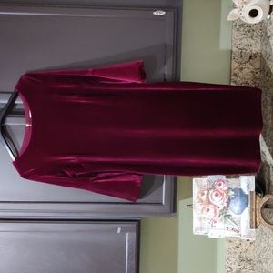 Calvin Klein velvet Dress